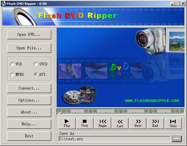Flash DVD Ripper Screenshot